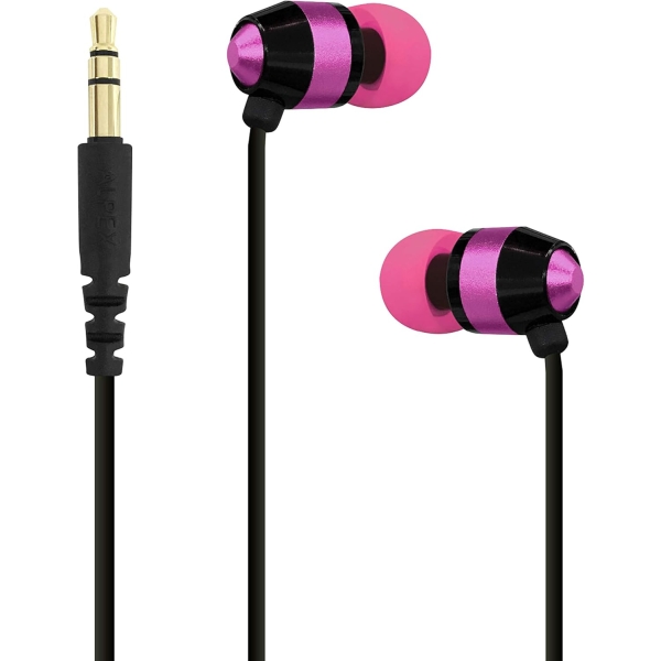 ALPEX Hi-Unit HSE-A1000PK pink Earphone Headphone