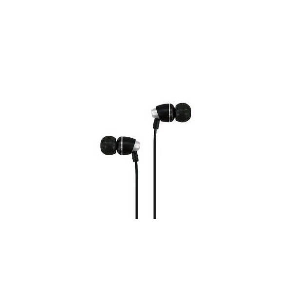 ALPEX Hi-Unit HSE-BASS10BSV black silver Earphone Headphone