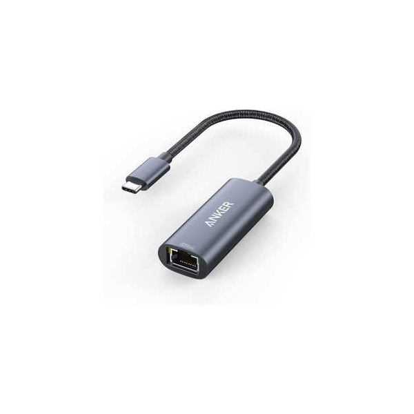 LAN Adapter ANKER ANKER PowerExpand USB-C & 2.5Gbps Ethernet Adapter A83160A1 Gray LAN Adapter