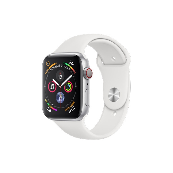 Apple Apple Watch Series 4 GPS + Cellular model 44mm MTVT2J/A Seashell Sport Loop Smart Watch