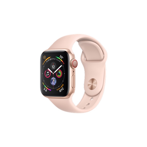 Apple Apple Watch Series 4 GPS+Cellular model 40mm MTVH2J/A pink sand sports loop Smart Watch