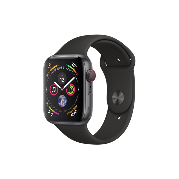 Apple Apple Watch Series 4 GPS+Cellular model 44mm MTVV2J/A black sports loop Smart Watch