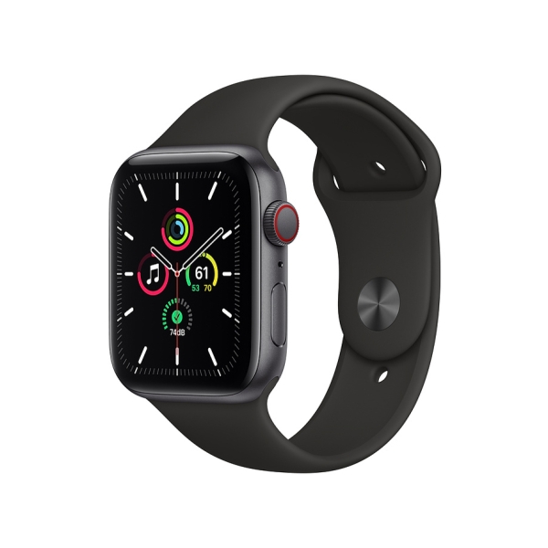 Apple Apple Watch Series 6 GPS + Cellular Model 40mm M06P3J/A Black Sport Band Smart Watch