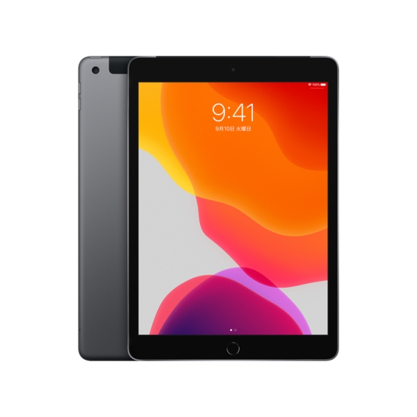 Apple iPad 10.2 inch 7th gen Wi-Fi + Cellular 128GB Fall 2019 model Softbank Space Gray Tablet