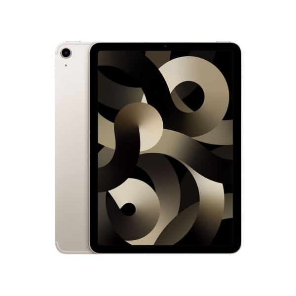 Apple iPad Air 10.9 inches 5th Generation Wi-Fi+Cellular 64GB Spring 2022 Model au Starlight