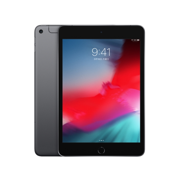 Apple iPad mini 7.9 inch 5th gen Wi-Fi + Cellular 256GB Spring 2019 model Softbank Space Gray Tablet