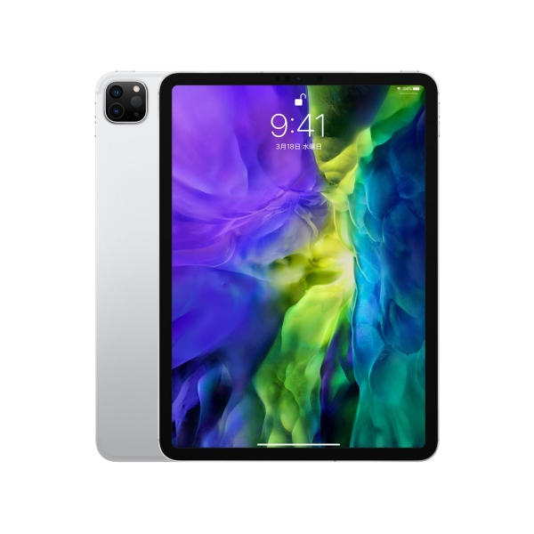 Apple iPad Pro 11 inch 2nd gen Wi-Fi+Cellular 128GB Spring 2020 Model Softbank Silver Tablet