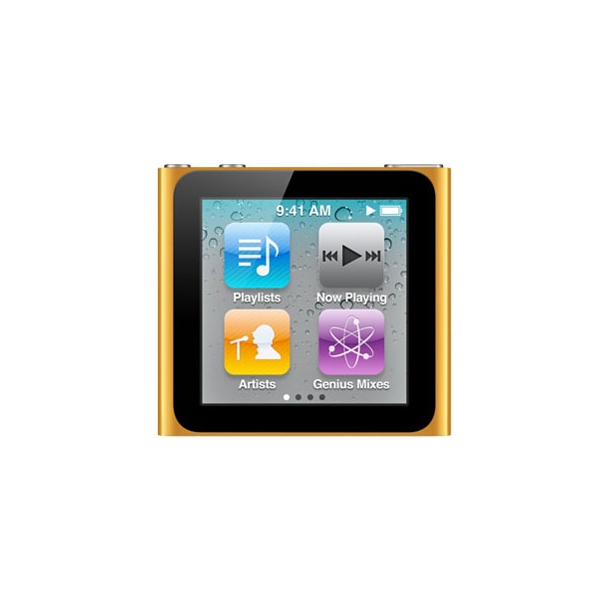 Digital Audio Player (DAP) Apple Apple iPod nano MC691J/A 8GB Orange Digital Audio Players (DAP