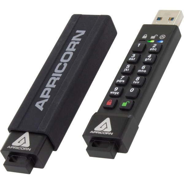 Apricorn Aegis Secure Key 3Z ASK3Z-128GB 128GB USB Flash Drive