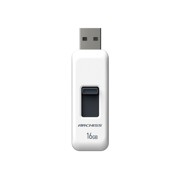 ARCHISS AS-016GU2-PSW 16GB white USB Flash Drive