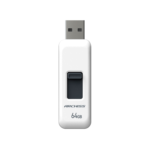 ARCHISS AS-064GU2-PSW 64GB White USB Flash Drive