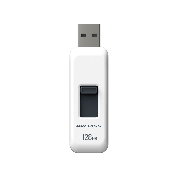 ARCHISS AS-128GU2-PSW 128GB White USB Flash Drive