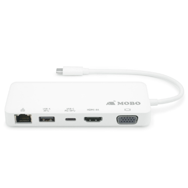 USB Hub ARCHISS MOBO USB-C Travel Mini Dock AM-TMD01 white USB Hub