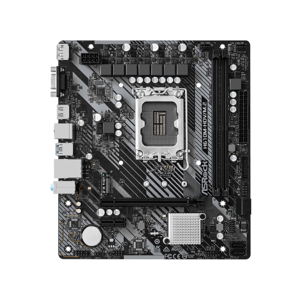 ASRock H610M-HDV/M.2 R2.0 Mother Board