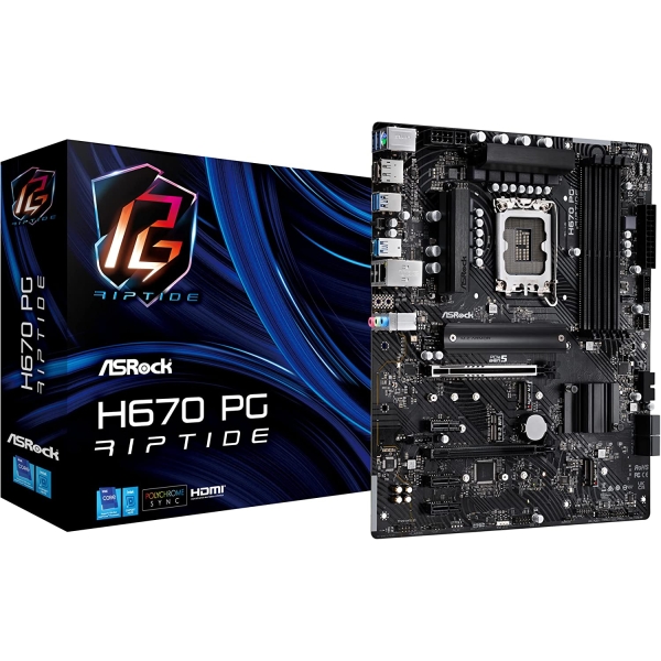 Mother Board ASRock ASRock H670 PG Riptide Mother Board