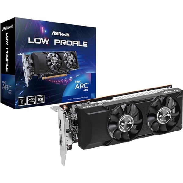 ASRock Intel Arc A310 Low Profile 4GB PCIExp 4GB Graphic Card