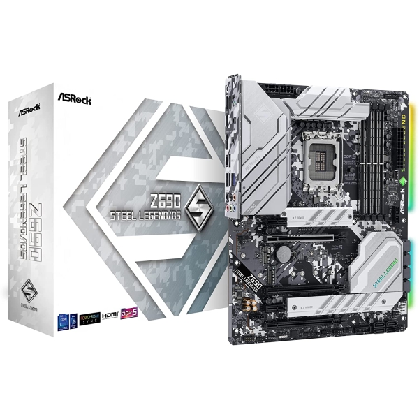 Mother Board ASRock ASRock Z690 Steel Legend/D5 Mother Board