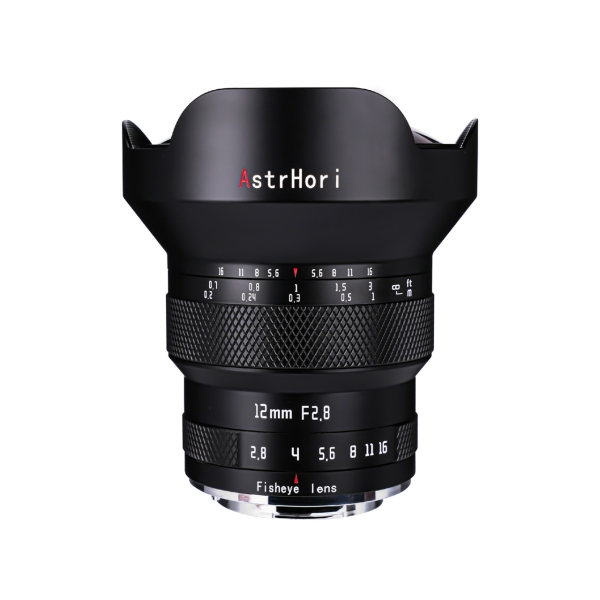 AstrHori 12mm F2.8 Fisheye BLACK for Canon RF Camera Lens