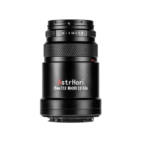 AstrHori 25mm F2.8 MACRO 2.0-5.0X Super Macro Lens for Fujifilm Camera Lens