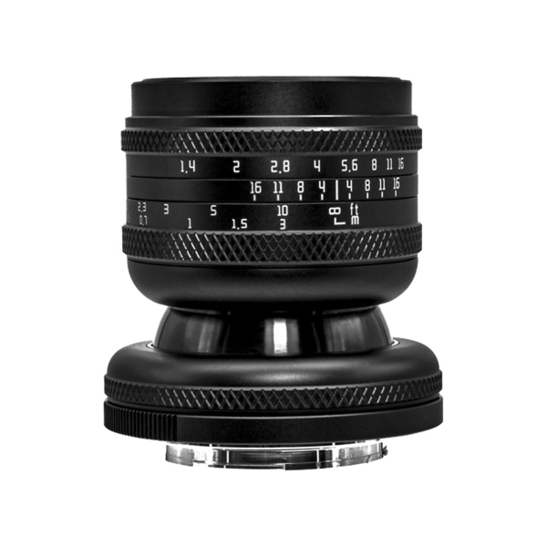 AstrHori 50mm F1.4 Tilt BLACK for Micro Four Thirds Camera Lens