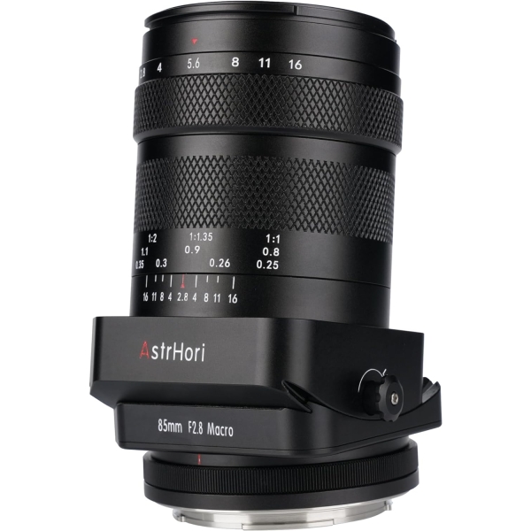 AstrHori 85mm F2.8 Macro 1:1 Tilt BLACK Canon RF Camera Lens