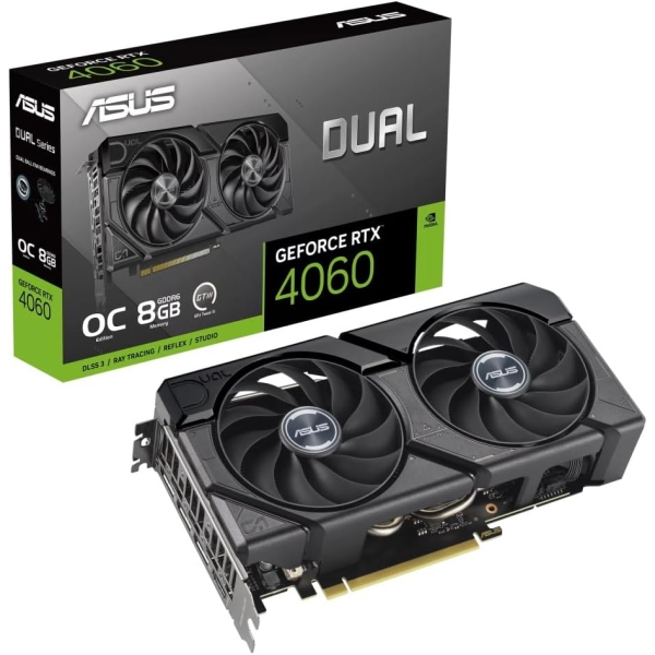 ASUS DUAL-RTX4060-O8G-EVO PCIExp 8GB Graphic Card