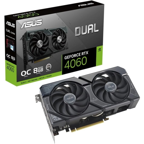 ASUS DUAL-RTX4060-O8G PCIExp 8GB Graphic Card