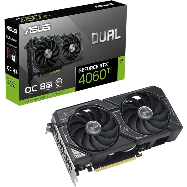 ASUS DUAL-RTX4060TI-O8G PCIExp 8GB Graphic Card