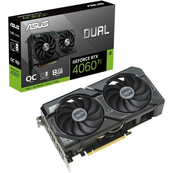 ASUS DUAL-RTX4060TI-O8G-SSD PCIExp 8GB Graphic Card