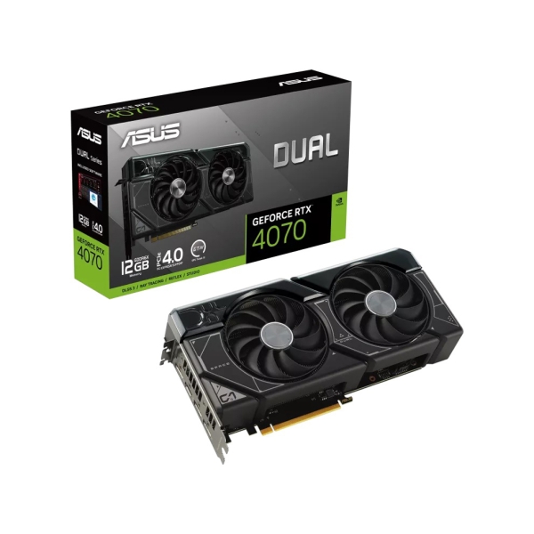 ASUS DUAL-RTX4070-12G PCIExp 12GB Graphic Card