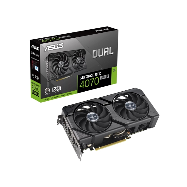 ASUS DUAL-RTX4070S-12G-EVO PCIExp 12GB Graphic Card