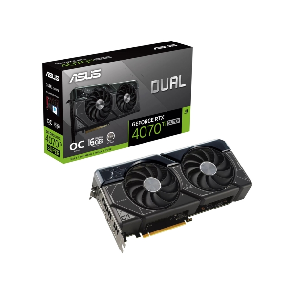 ASUS DUAL-RTX4070TIS-O16G PCIExp 16GB Graphic Card