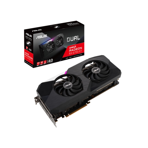 ASUS DUAL-RX6700XT-12G PCIExp 12GB Graphic Card