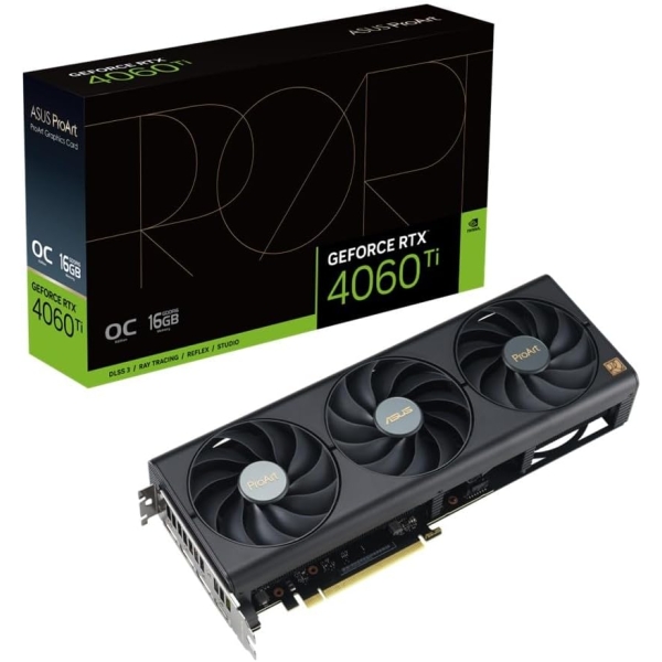 ASUS PROART-RTX4060TI-O16G PCIExp 16GB Graphic Card