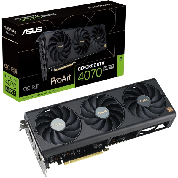 ASUS PROART-RTX4070S-O12G PCIExp 12GB Graphic Card