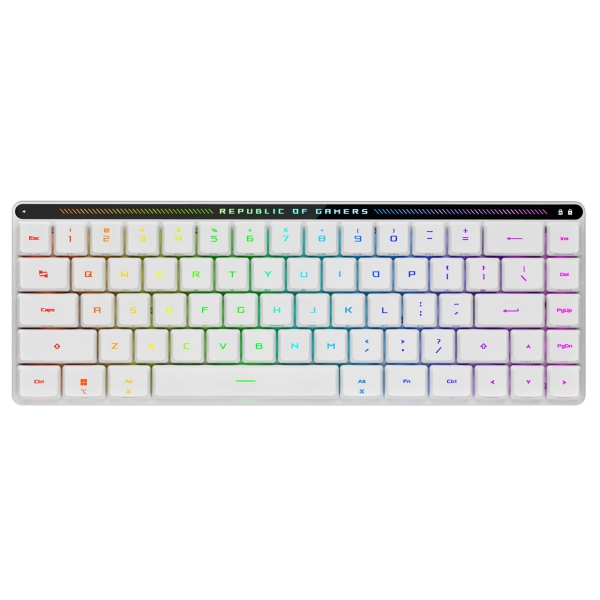 ASUS ROG Falchion RX Low Profile Red Axis White Keyboard