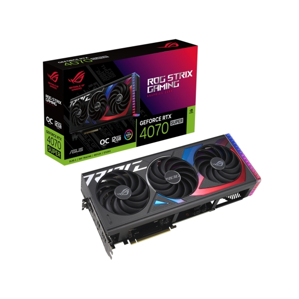 ASUS ROG-STRIX-RTX4070S-O12G-GAMING PCIExp 12GB Graphic Card