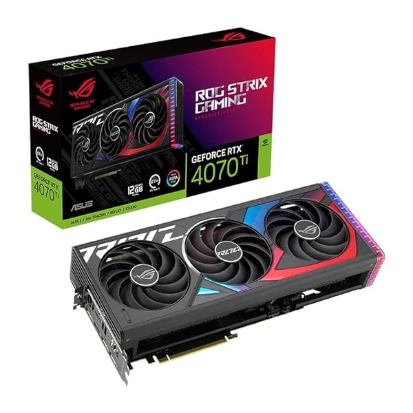 ASUS ROG-STRIX-RTX4070TI-12G-GAMING PCIExp 12GB Graphic Card