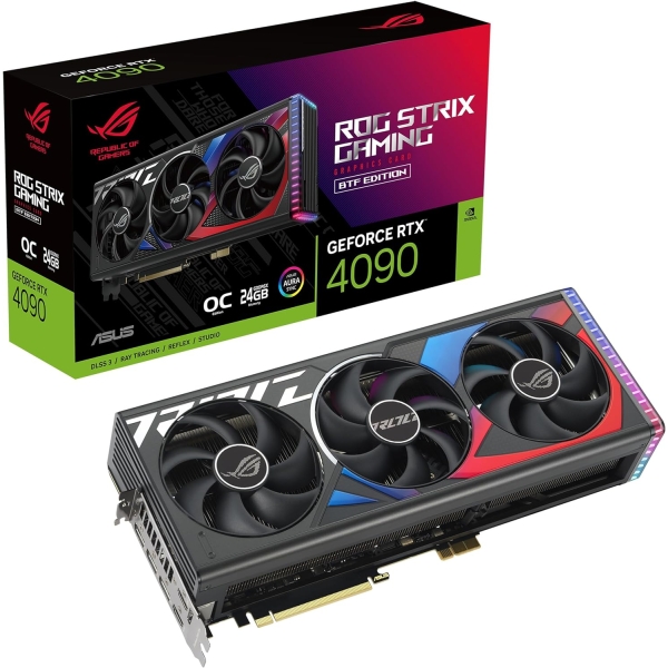 ASUS ROG-STRIX-RTX4090-O24G-BTF-GAMING PCIExp 24GB Graphic Card