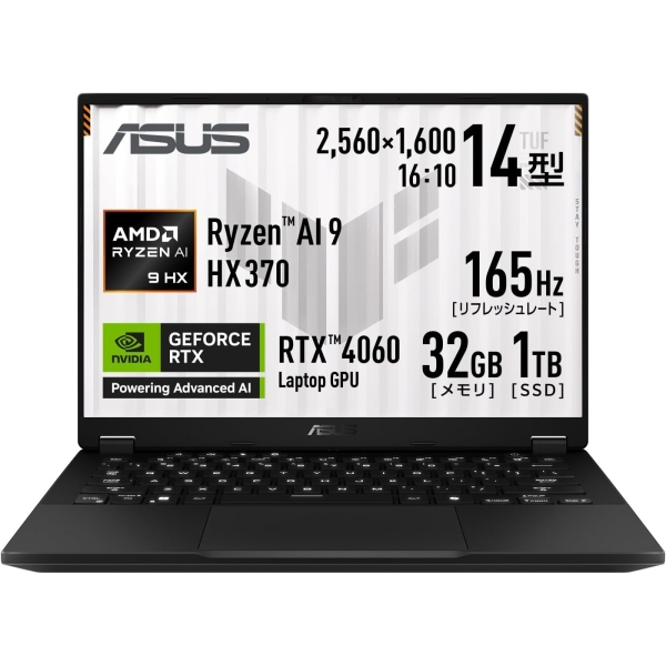 ASUS TUF Gaming A14 FA401WV FA401WV-AI9R4060 Jaeger gray Notebook