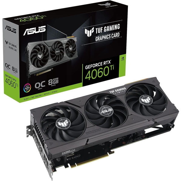 ASUS TUF-RTX4060TI-O8G-GAMING PCIExp 8GB Graphic Card