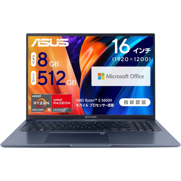 ASUS Vivobook 16X M1603QA M1603QA-MB079WS Notebook