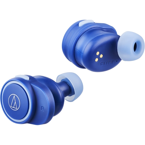 audio-technica ATH-CK1TW BL blue Earphone Headphone