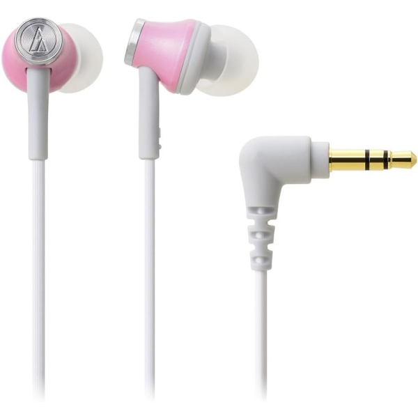 audio-technica ATH-CK330M LPK light pink Earphone Headphone