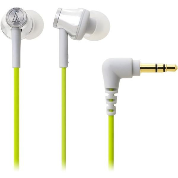 audio-technica ATH-CK330M SGR silver green Earphone Headphone