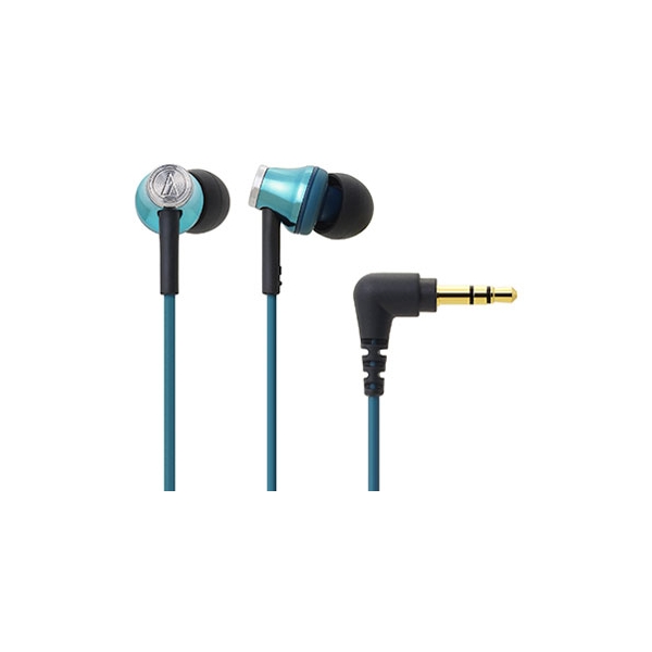 audio-technica ATH-CK330M TBL turquoise blue Earphone Headphone