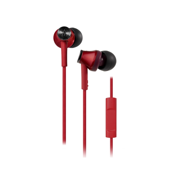 audio-technica ATH-CK350iS RD red Earphone Headphone