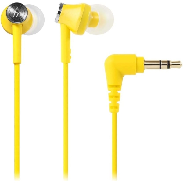 audio-technica ATH-CK350M YL yellow Earphone Headphone