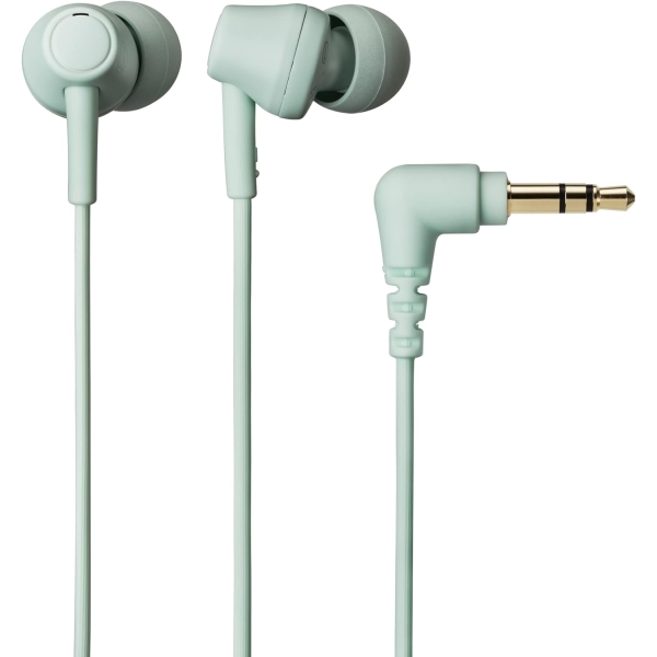 audio-technica ATH-CK350X GR green Earphone Headphone