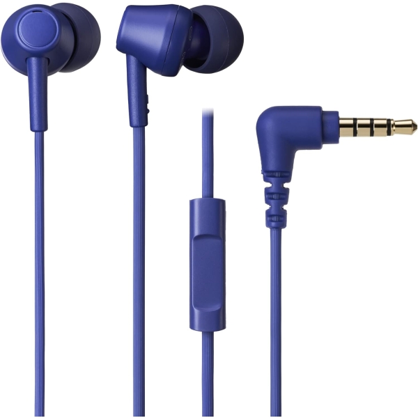 audio-technica ATH-CK350XiS BL blue Earphone Headphone